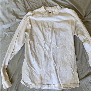 Basic white long sleeve